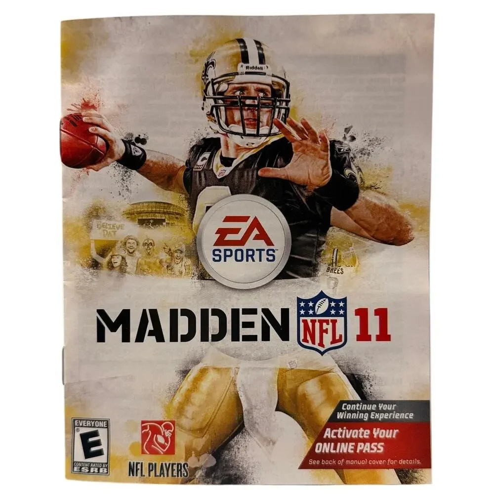 Madden NFL 11 Sony PlayStation 3, 2010 CIB Mint Condition